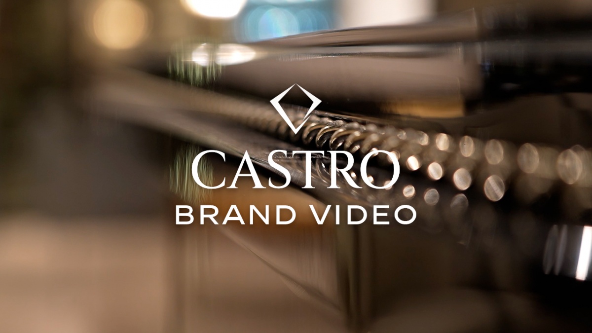 Castro Lighting brand video, 45 years of anniversary of brass craftsmanship, commitment to transform brass into distinctive lighting solutions