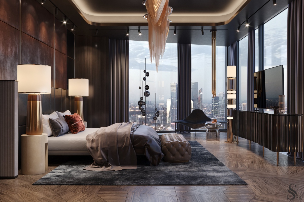 Fall Winter Interior Design Trends 2022 2023 Castro Lighting Luxury Brand Studia 54 Bedroom Flute Suspension 