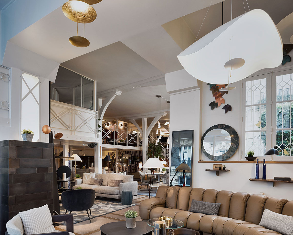 Descubrir 105+ imagen furniture showroom interior design concepts ...